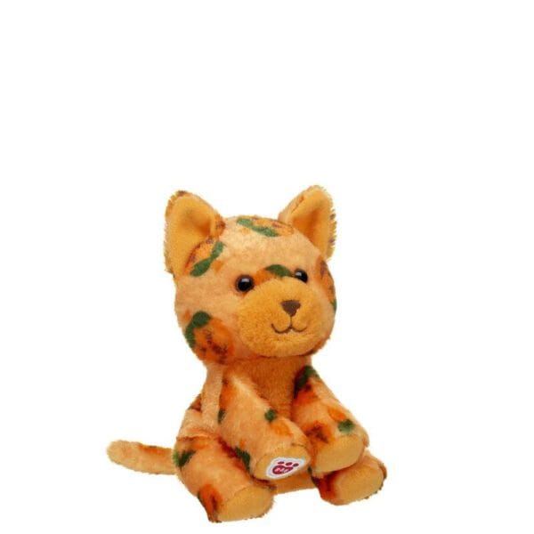 Mini Beans Pumpkin Kitty Halloween Stuffed Animal - Build-A-Bear Workshop Australia