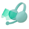 Merry Missions Donner Green Headset - Build-A-Bear Workshop Australia