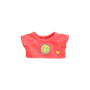 Mini Beans Smiley Face Tee - Build-A-Bear Workshop Australia