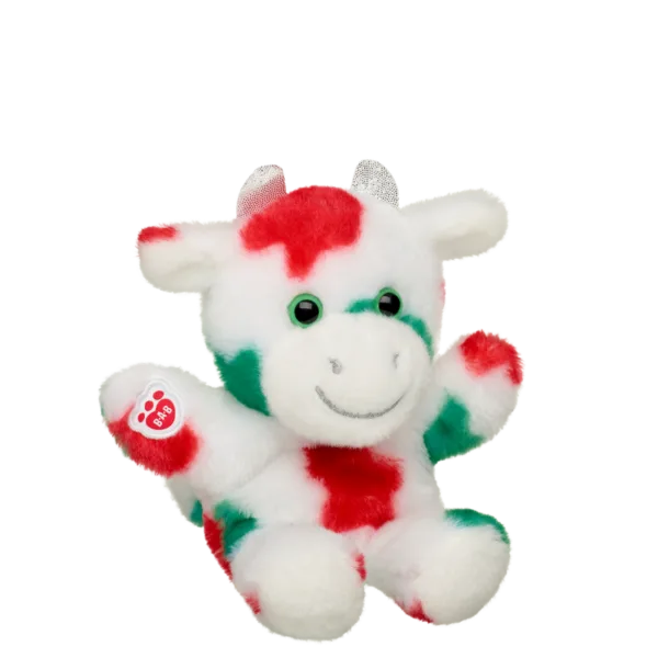 Build-A-Bear Mini Beans Mooey Christmas Cow Soft Toy - Build-A-Bear Workshop Australia