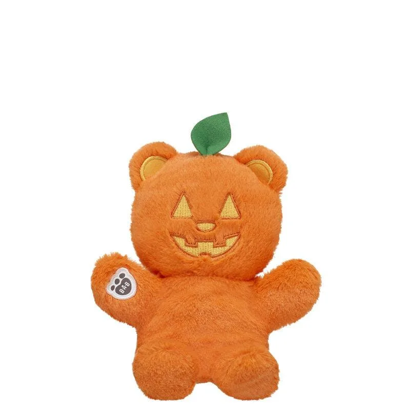 Mini Beans Pumpkin Glow Halloween Teddy Bear 1 Mini Beans Pumpkin Glow Halloween Teddy Bear - Build-A-Bear Workshop Australia