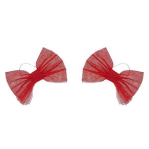 2pk Red Sparkle Bows - Build-A-Bear Workshop Australia