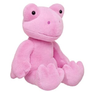 Giant Spring Pink Frog Stuffed Animal 5 Giant Spring Pink Frog Stuffed Animal - Build-A-Bear Workshop Australia