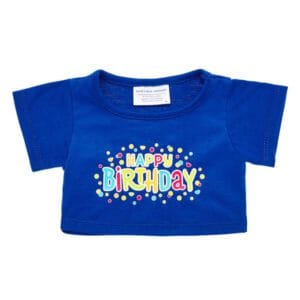 Blue Happy Birthday T-Shirt - Build-A-Bear Workshop Australia