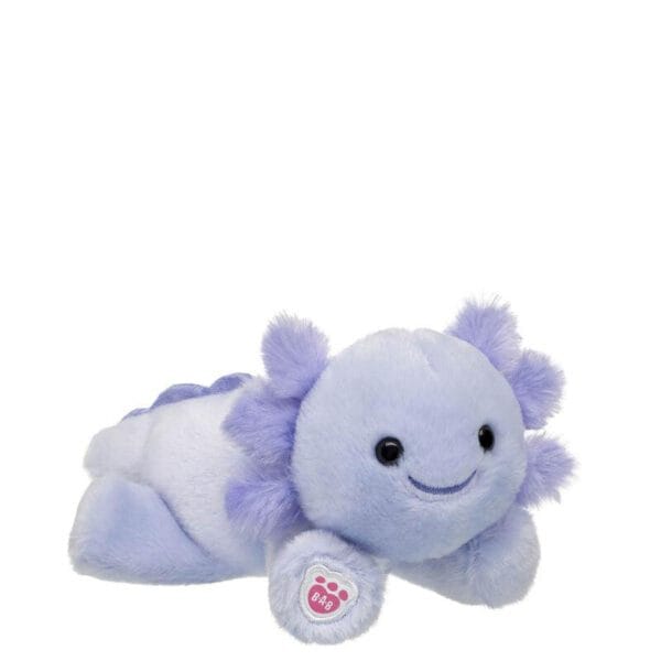 Build-A-Bear Mini Beans Lavender Axolotl Soft Toy - Build-A-Bear Workshop Australia