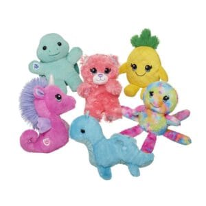 Build-A-Bear Mini Beans Rainbow Octopus Soft Toy 3 Build-A-Bear Mini Beans Rainbow Octopus Soft Toy - Build-A-Bear Workshop Australia