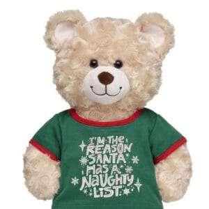 "Glisten and the Merry Mission" Naughty List T-Shirt 3 Glisten and the Merry Mission Naughty List T Shirt Build A Bear Workshop Australia 4355