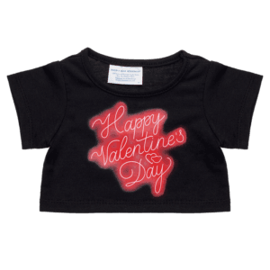 Happy Valentines Day Neon Shirt - Build-A-Bear Workshop Australia