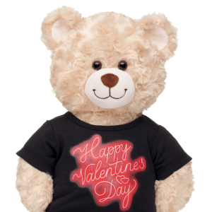 Happy Valentines Day Neon Shirt - Build-A-Bear Workshop Australia