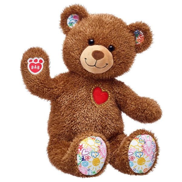 Hearts 'n' Hugs Teddy - Build-A-Bear Workshop Australia