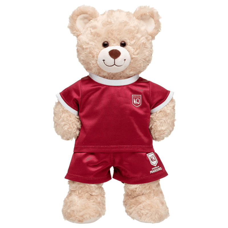 NRL - Queensland Maroons 2 NRL - Queensland Maroons - Build-A-Bear Workshop Australia