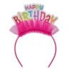 Pink Birthday Headband 3 Pink Birthday Headband - Build-A-Bear Workshop Australia