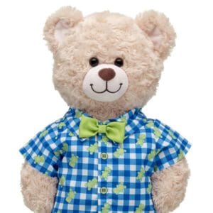 Plaid Frog Shirt with Bow Tie - Build-A-Bear Workshop Australia