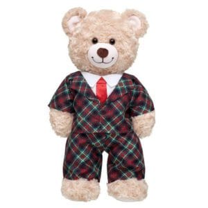 Plaid Holiday Suit - Build-A-Bear Workshop Australia