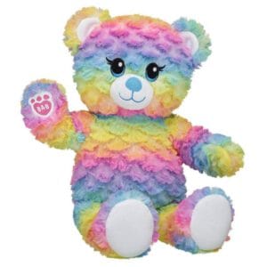 Rainbow Party Teddy Bear - Build-A-Bear Workshop Australia