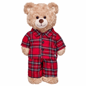 Red Plaid Pjs - Build-A-Bear Workshop Australia