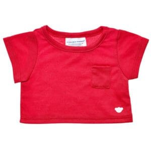 Red Pocket T-Shirt - Build-A-Bear Workshop Australia