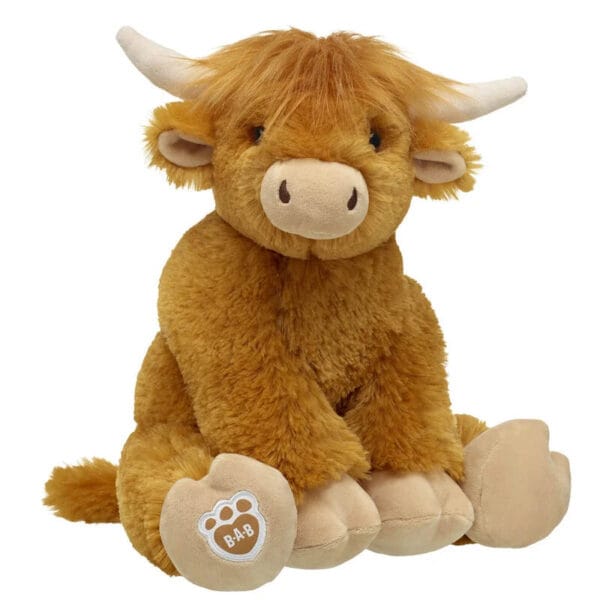 Shaggy Highland Cow Stuffed Animal - Build-A-Bear Workshop Australia