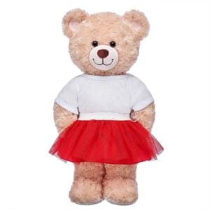 Sparkly Red Tutu - Build-A-Bear Workshop Australia