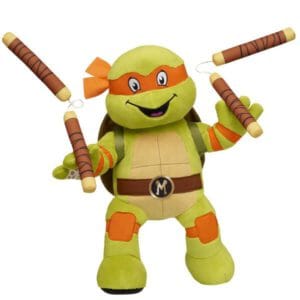 Teenage Mutant Ninja Turtles Michelangelo Nunchucks Wristie 3 Teenage Mutant Ninja Turtles Michelangelo Nunchucks Wristie - Build-A-Bear Workshop Australia
