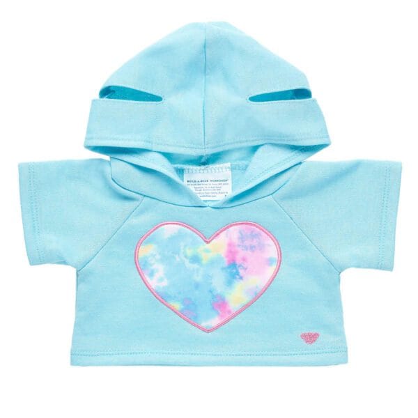 Tie Dye Heart Hoodie - Build-A-Bear Workshop Australia