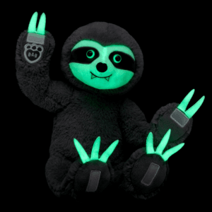 Halloween Vampire Glow Sloth Plush - Build-A-Bear Workshop Australia