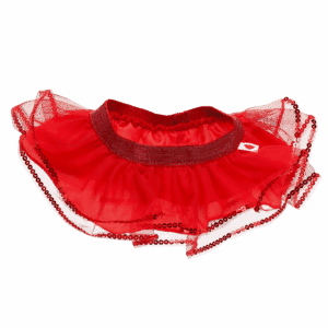 RED TUTU WITH SEQUIN