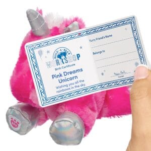 Alternative view of PINK UNICORN Mini Bean